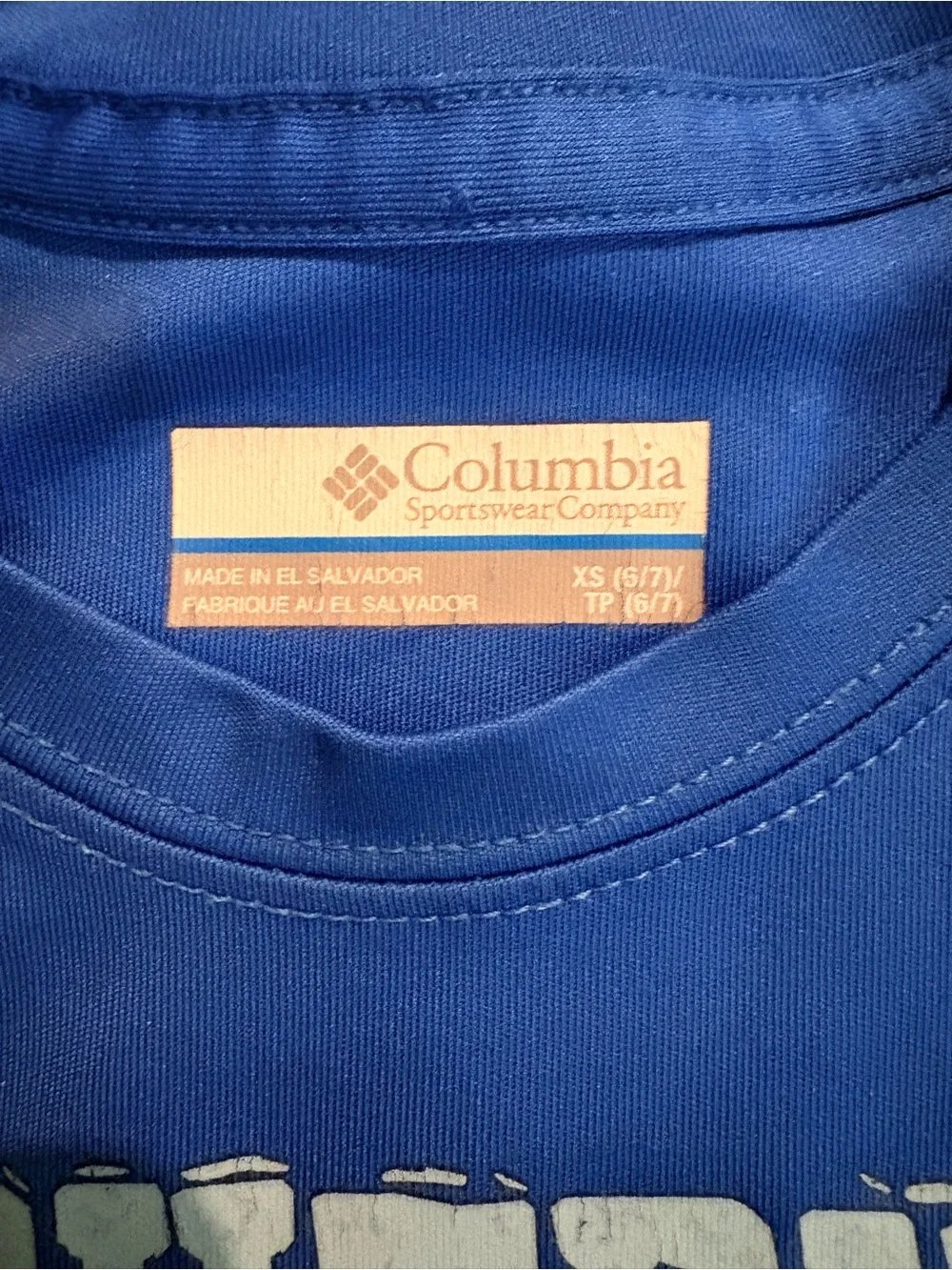 Columbia Blue Graphic Tee with Black Shorts Set